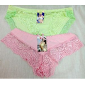 Lady's Lace Panties Assorted Colors and Sizes